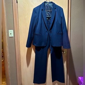 Navy blue Express Suit, Size 12